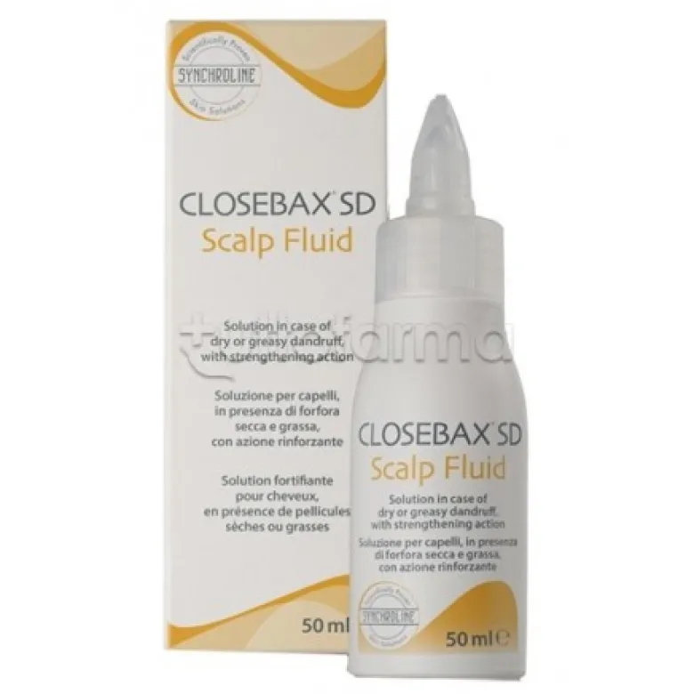 Closebax SD Scalp Fluid per Forfora 50 ml