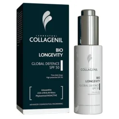 Collagenil Bio Longevity Global Defence siero antiage multifunzionale con protezione solare 30ml