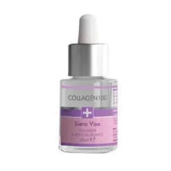 Collagen100 Siero Viso Idratante con Collagene Marino per Pelle Compatta 30ml