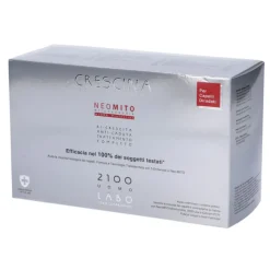 Crescina Isole Follicolari Neo Mito 2100 per Uomo Trattamento Completo 20+20 Fiale