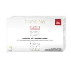Crescina Ri-Crescita Neo Mito 500 per Uomo Trattamento Completo 10+10 Fiale