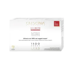 Crescina Ri-Crescita Neo Mito 1300 per Donna Trattamento Completo 10+10 Fiale