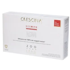 Crescina Ri-Crescita Neo Mito 200 per Uomo Trattamento Completo 10+10 Fiale