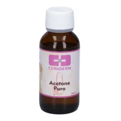Curaderm Acetone Puro per Rimozione Smalto 50ml