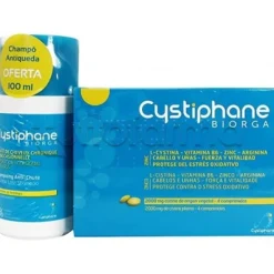 Cystiphane Integratore per Capelli e Unghie 120 Compresse con Shampoo Omaggio 100ml