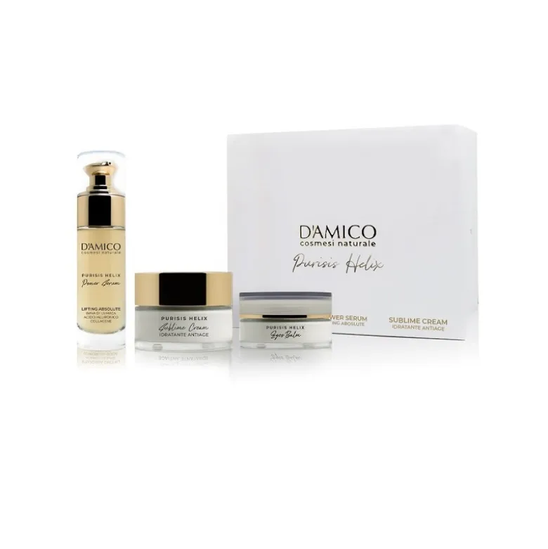 D'amico Cosmesi Naturale Purisis Helix Kit crema 50ml + siero 30ml + balsamo occhi 16ml