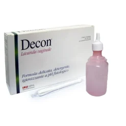 Decon Lavanda Vaginale per Igiene Intima 5 Flaconi Monodose da 100 ml