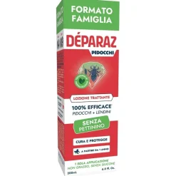 Deparaz Lozione Trattante Anti Pidocchi Famiglia 200 ml