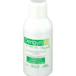 Derigyn Travel Detergente per Igiene Intima e Corpo Ph 3,5 100ml