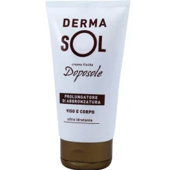 Dermasol Crema Doposole Viso e Corpo Prolungatore Abbronzatura 150 ml