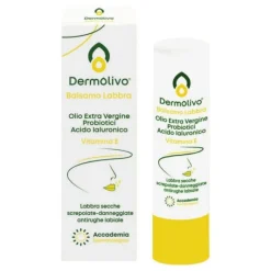 Dermolivo Balsamo Labbra per Protezione e Riparazione Labbra Stick 5,7 g
