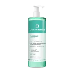 Dermovitamina Acneclin Gel Detergente per Pelle Grassa e Acneica 400 ml