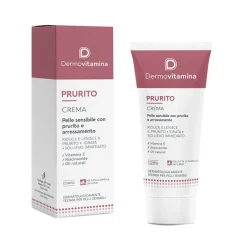 Dermovitamina Prurito Crema per Prurito e Idratazione Pelle Sensibile 50ml