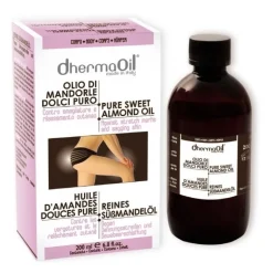 Dhermaoil Olio di Mandorle Dolci Puro Prevenzione Smagliature 200ml