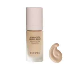 Dolomia Fondotinta Colore Ideale Perfezionante Illuminante 31 Porcellana per Pelle Luminosa Flacone 30 ml