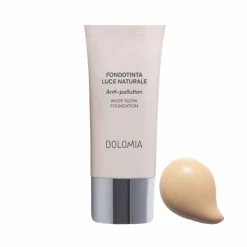 Dolomia Fondotinta Luce Naturale Anti-Pollution Pelle Nuda 11 Porcellana per Protezione e Luminosità 30 ml