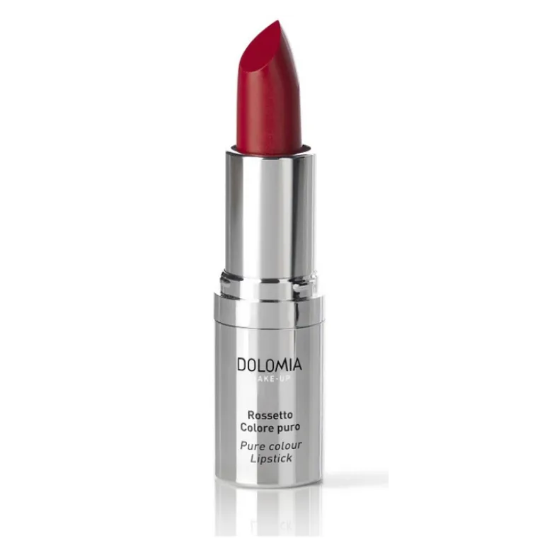 Dolomia Rossetto Shine Colore Puro Brillante 7 Peonia per Labbra Brillanti e Idratate Stick 1 Pezzo