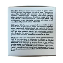 Dr.Facefiller Sublime Filler Crema Viso Giorno Antirughe 30ml