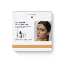 Dr Hauschka Discovery Kit pelle mista routine viso 4 pezzi per riequilibrare e idratare - Formato prova