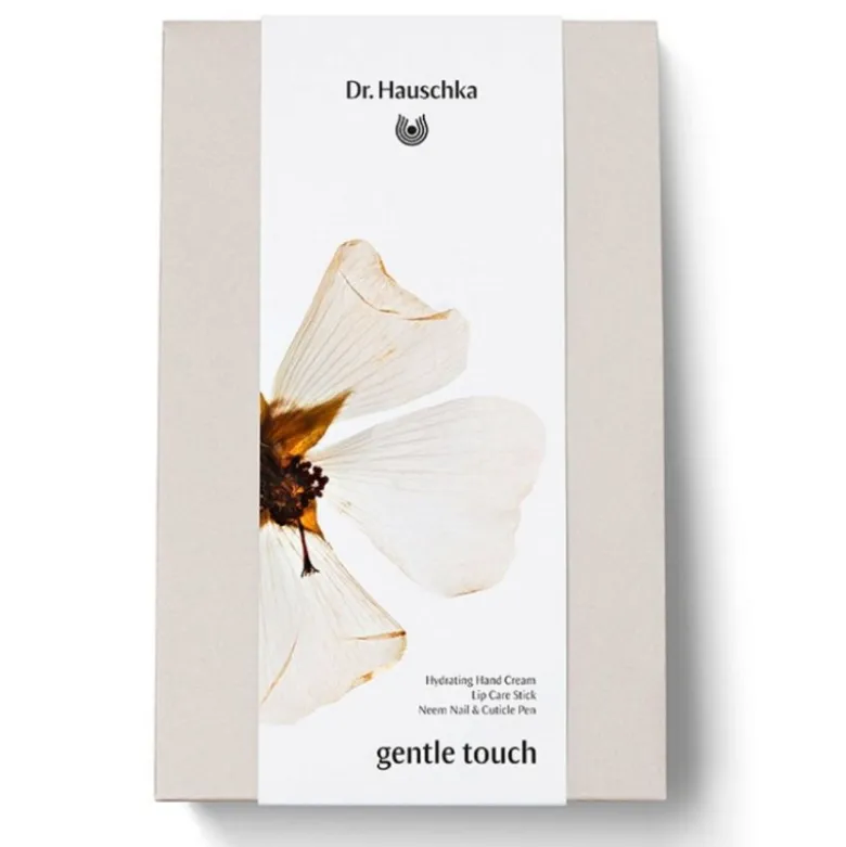 Dr. Hauschka Gentle Touch Kit con Stick Labbra + Olio Neem 3ml + Crema Mani 20ml