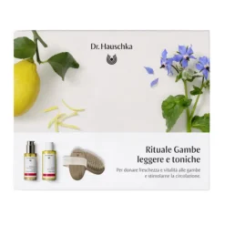 Dr Hauschka Rituale Gambe Leggere Tonico 100 ml + Olio 75 ml + Spazzola