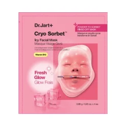 Dr Jart+ Cryo Sorbet Icy Facial Mask maschera rinfrescante e lenitiva 4 maschere monouso