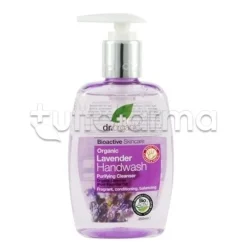 Dr Organic Lavender Lavanda Handwash per Pulizia Mani 250ml