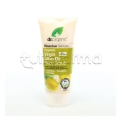 Dr. Organic Virgin Olive Oil Body Scrub esfoliante naturale per pelle liscia e luminosa 200 ml