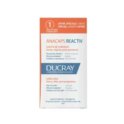 Ducray Anacaps Reactiv Integratore Caduta Occasionale Capelli 90 Capsule