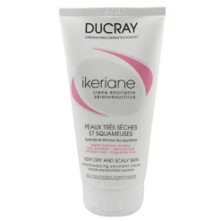 Ducray Ikeriane Crema Emolliente Esfoliante Corpo cheratoriduttrice per pelle ispessita 150 ml