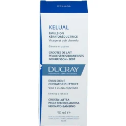 Ducray Kelual Emulsione Cheratoriduttrice Viso e Cuoio Capelluto 50ml