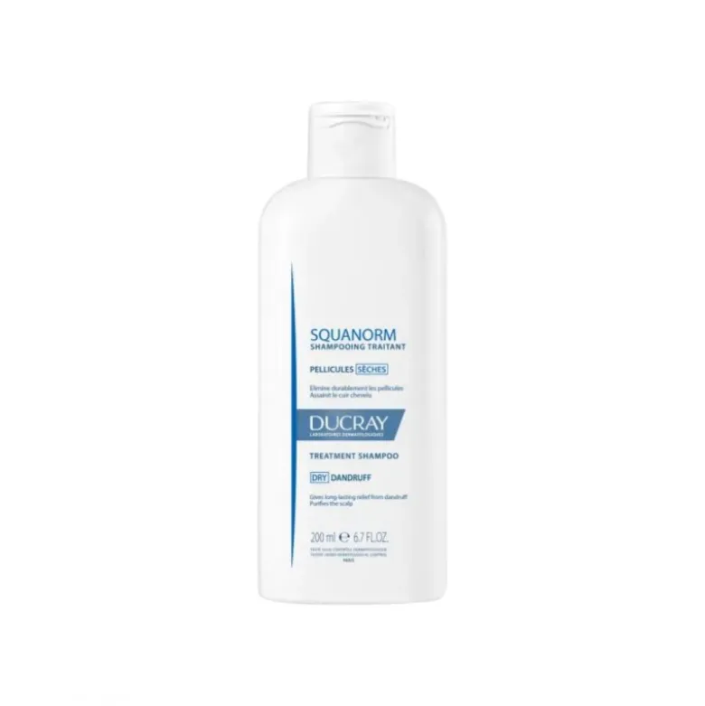 Ducray Kelual Squanorm Shampoo Trattante per Forfora Secca 200ml