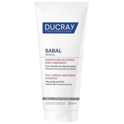 Ducray Sabal Shampoo Sebo-Assorbente per Capelli Grassi 200ml