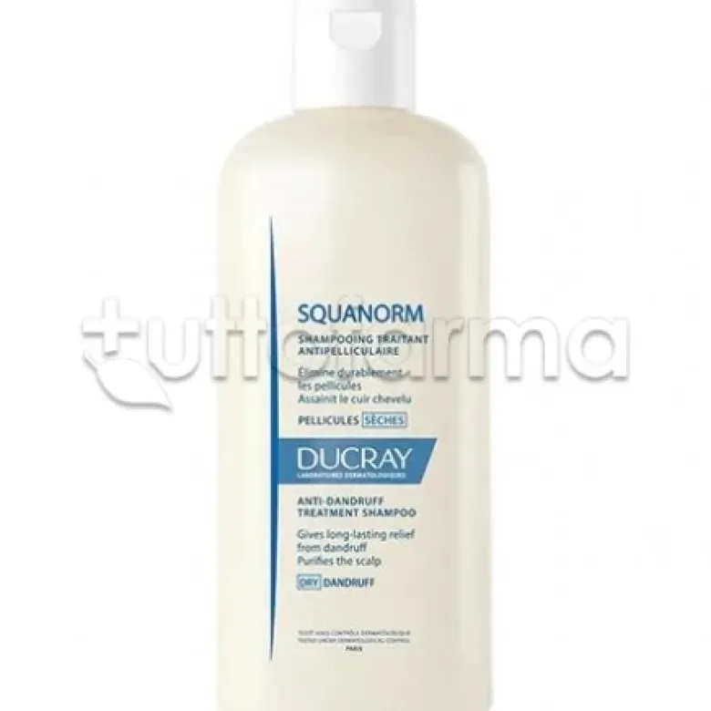 Ducray Squanorm Shampoo Anti Forfora Secca 200ml