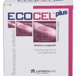 Ecocel Plus Idrolacca Ungueale Antimicotica per Unghie 3,3ml