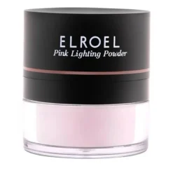 Elroel Pink Lighting Powder cipria illuminante viso per make-up radioso 7,7 g