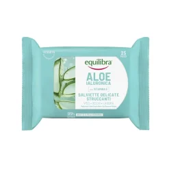 Equilibra Aloe Ialuronica Salviette Struccanti 25 Pezzi