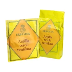 Erbamea Argilla Verde Ventilata per Trattamenti di Bellezza 500 g
