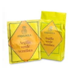 Erbamea Argilla Verde Ventilata per Trattamenti di Bellezza Confezione da 1 Kg