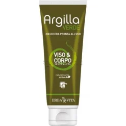 Erba Vita Argilla Verde Maschera Purificante per Viso e Corpo 250ml