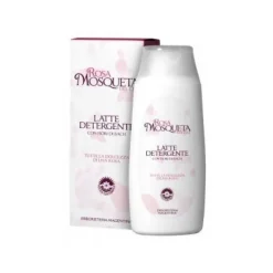 Erboristeria Magentina Rosa Mosqueta Latte Detergente Viso per Detersione Delicata 200ml