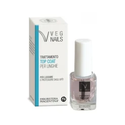 Erboristeria Magentina Unghie Top Coat lucidante per protezione e brillantezza 10ml