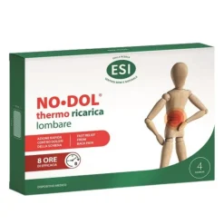 Esi No Dol Thermo Ricarica Lombare per Dolori alla Schiena 4 Ricariche