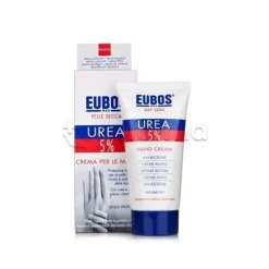 Eubos Urea 5% Crema Mani Idratante per Pelli Secche 75ml