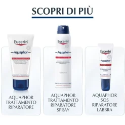 Eucerin Aquaphor Pomata Riparatrice Idratante per Pelli Infiammate 40 g