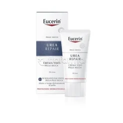 Eucerin Crema Viso Levigante e Idratante per Pelle Secca 50ml