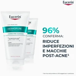 Eucerin Dermopure Gel Detergente Tripla Azione per Acne 150ml