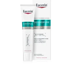 Eucerin Dermopure Peeling 10 Trattamento Rinnovatore Notturno per Imperfezioni 40ml