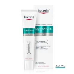 Eucerin Dermopure Peeling 10 Trattamento Rinnovatore Notturno per Imperfezioni 40ml