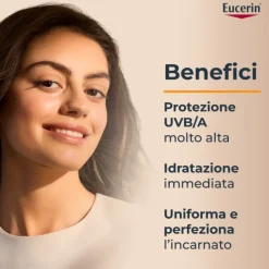 Eucerin Fluido Solare Ultraleggero Colorato SPF50+ 50ml